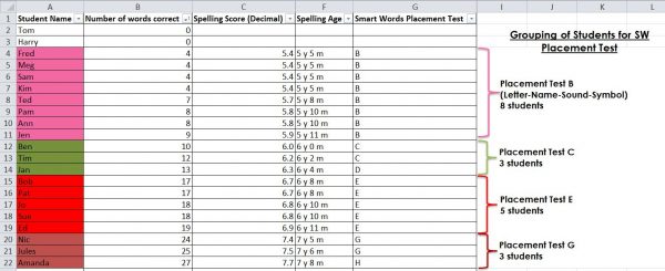 SCHONELL TESTING ~ Smart Achievers